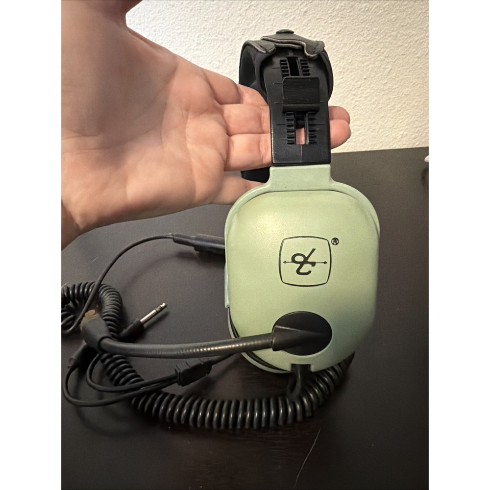 David Clark Model H20-16 Pilot Headset Untested - Picture 8 of 9